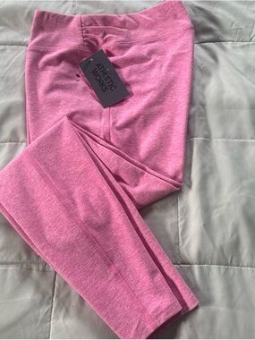 Athletic Works Heather Pink Girls' Active Leggings